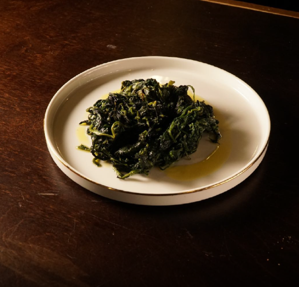 Cicoria fresca ripassata in padella