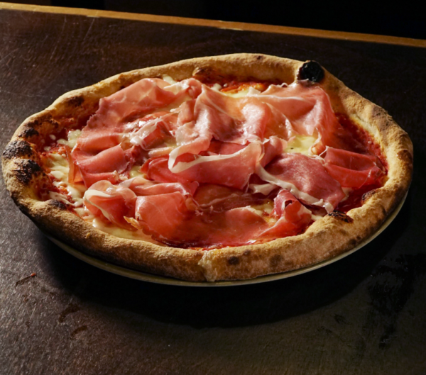 Margherita al prosciutto